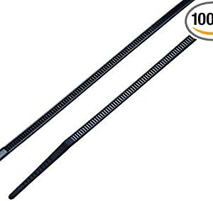 PBI 7" Cable Tie Black (Bag of 100)