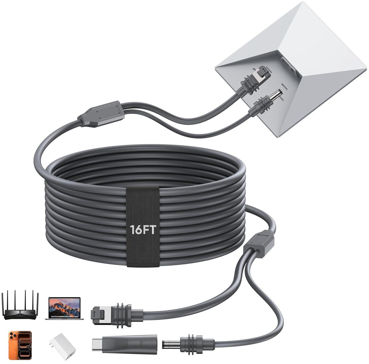 Starlink Mini Ethernet Cable 16.4FT